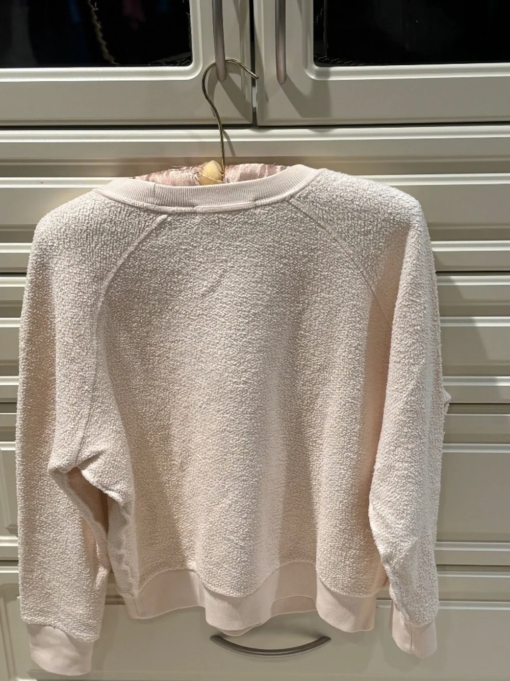 Perfectwhitetee brand ZIGGY Sweatshirt New Size Small Cream - Picture 2 of 3